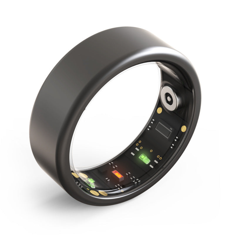 Smart Health Tracking Ring – Heart Rate, Blood Oxygen & Sleep Analysis Waterproof Fitness Ring with App Connectivity