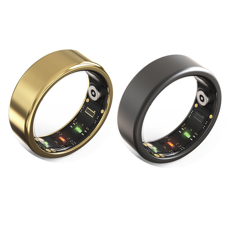 Smart Health Tracking Ring – Heart Rate, Blood Oxygen & Sleep Analysis Waterproof Fitness Ring with App Connectivity